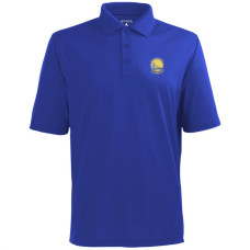Antigua Golden State Warriors Royal Pique Xtra-Lite Performance Polo