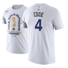 Golden State Warriors #4 Quinn Cook 2018 Champions T-Shirt Golden State Warriors #4 Quinn Cook 2018 Champions T-Shirt