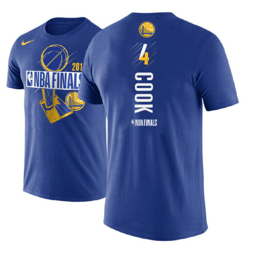 Quinn Cook Golden State Warriors 2018 Finals Bound Royal T-Shirt Quinn Cook Golden State Warriors 2018 Finals Bound Royal T-Shirt