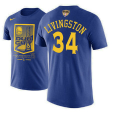 Shaun Livingston Golden State Warriors 2018 Finals City DNA Royal T-Shirt