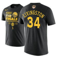 Shaun Livingston Golden State Warriors 2018 Finals Trophy Black T-Shirt Shaun Livingston Golden State Warriors 2018 Finals Trophy Black T-Shirt