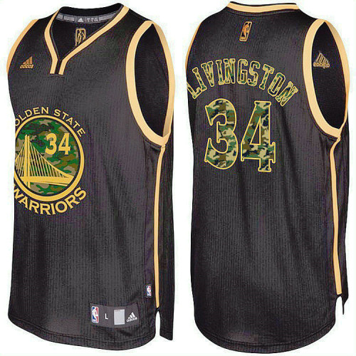 Golden State Warriors #34 Shaun Livingston Camo Military Camo Fashion 2022 Champions Jersey Golden State Warriors #34 Shaun Livingston Camo Military Camo Fashion 2022 Champions Jersey