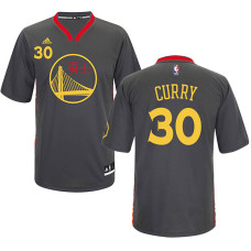 Golden State Warriors #30 Stephen Curry Gray Chinese New Year 2022 Champions Jersey