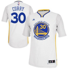 Stephen Curry Golden State Warriors #30 New Alternate White 2022 Champions Jersey With Sleeves