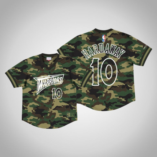Golden State Warriors #10 Tim Hardaway Camo Camo Mesh Jersey Golden State Warriors #10 Tim Hardaway Camo Camo Mesh Jersey