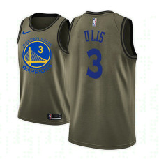 Golden State Warriors #3 Tyler Ulis Military Camo Fashion Jersey