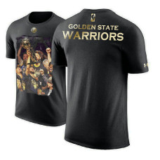 Golden State Warriors 2018 Champions Celebration Black T-Shirt Golden State Warriors 2018 Champions Celebration Black T-Shirt