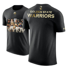 Golden State Warriors 2018 Champions Fearsome Fivesome Black T-Shirt Golden State Warriors 2018 Champions Fearsome Fivesome Black T-Shirt