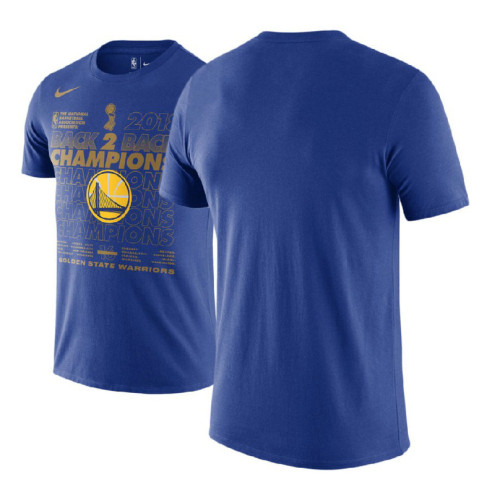 Golden State Warriors 2018 Finals Champions Locker Room Royal T-Shirt Golden State Warriors 2018 Finals Champions Locker Room Royal T-Shirt