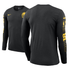 Golden State Warriors 2018 Finals Champions Vertical Long Sleeve Black T-Shirt