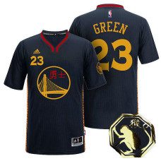 Golden State Warriors #23 Draymond Green Black Chinese New Year Jersey Golden State Warriors #23 Draymond Green Black Chinese New Year Jersey