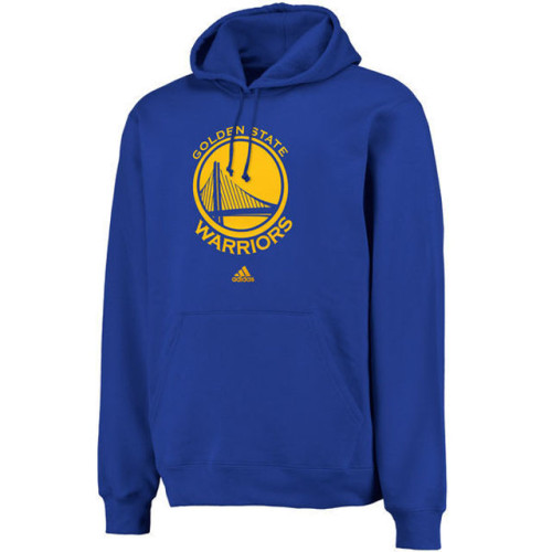 Golden State Warriors Big Logo Royal Pullover Hoodie Golden State Warriors Big Logo Royal Pullover Hoodie