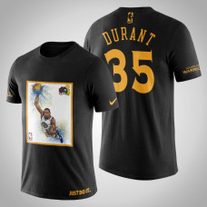 Golden State Warriors Kevin Durant #35 Black Legend 2017 The Finals T-shirt Golden State Warriors Kevin Durant #35 Black Legend 2017 The Finals T-shirt