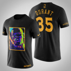 Golden State Warriors Kevin Durant #35 Black Legend Painting T-shirt Golden State Warriors Kevin Durant #35 Black Legend Painting T-shirt