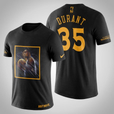 Golden State Warriors Kevin Durant #35 Black Legend Rain T-shirt Golden State Warriors Kevin Durant #35 Black Legend Rain T-shirt