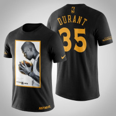 Golden State Warriors Kevin Durant #35 Black Legend Side T-shirt Golden State Warriors Kevin Durant #35 Black Legend Side T-shirt