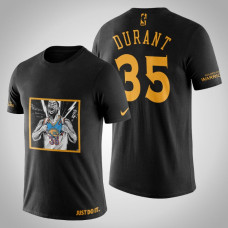Golden State Warriors Kevin Durant #35 Black Legend Transformation T-shirt