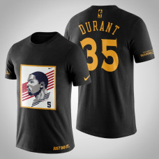 Golden State Warriors Kevin Durant #35 Black Legend USA Flag T-shirt Golden State Warriors Kevin Durant #35 Black Legend USA Flag T-shirt