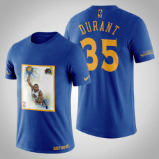 Golden State Warriors Kevin Durant #35 Navy Legend 2017 The Finals T-shirt Golden State Warriors Kevin Durant #35 Navy Legend 2017 The Finals T-shirt