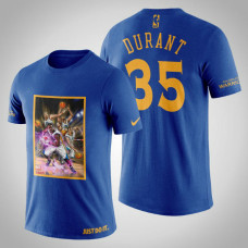 Golden State Warriors Kevin Durant #35 Navy Legend Marvel T-shirt Golden State Warriors Kevin Durant #35 Navy Legend Marvel T-shirt