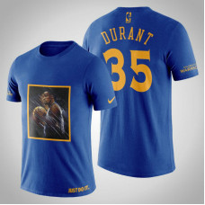 Golden State Warriors Kevin Durant #35 Navy Legend Rain T-shirt Golden State Warriors Kevin Durant #35 Navy Legend Rain T-shirt