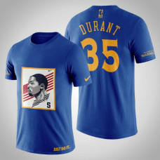 Golden State Warriors Kevin Durant #35 Navy Legend USA Flag T-shirt