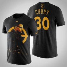 Golden State Warriors Stephen Curry #30 Comic  Deadshot DC T-Shirt  -  Black