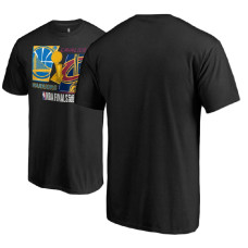 Golden State Warriors vs Cavaliers 2018 Finals Dueling Team Matchup Charcoal T-Shirt Golden State Warriors vs Cavaliers 2018 Finals Dueling Team Matchup Charcoal T-Shirt