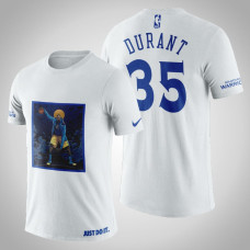 Golden State Warriors Kevin Durant #35 White Legend Midnight T-shirt Golden State Warriors Kevin Durant #35 White Legend Midnight T-shirt