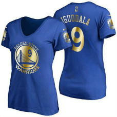 Women's Golden State Warriors #9 Andre Iguodala Name & Number T-Shirt