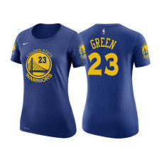 Women's Golden State Warriors #23 Draymond Green Blue Icon T-Shirt