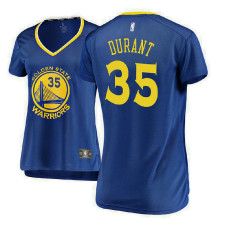 Women's Golden State Warriors #35 Kevin Durant Icon 2022 Champions Jersey