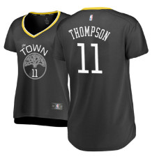 Women's Golden State Warriors #11 Klay Thompson Gray Statement 2022 Champions Jersey