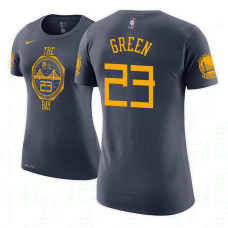 Women's Golden State Warriors #23 Draymond Green City T-Shirt Women's Golden State Warriors #23 Draymond Green City T-Shirt