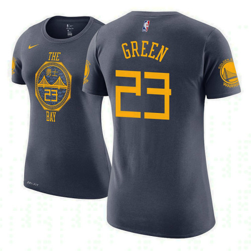 Women's Golden State Warriors #23 Draymond Green City T-Shirt Women's Golden State Warriors #23 Draymond Green City T-Shirt