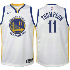 Youth Klay Thompson Golden State Warriors Association White Swingman 2022 Champions Jersey