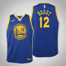 Youth Golden State Warriors #12 Andrew Bogut Icon 2022 Champions Jersey