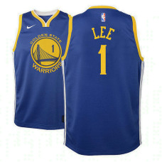 Youth Golden State Warriors #1 Damion Lee Icon Jersey