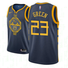 Youth Golden State Warriors #23 Draymond Green Navy City 2022 Champions Jersey