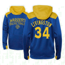 Youth Shaun Livingston Golden State Warriors #34 Royal Off The Court Hoodie