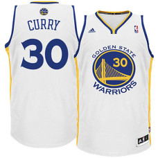 Youth Golden State Warriors #30 Stephen Curry White Home 2022 Champions Jersey