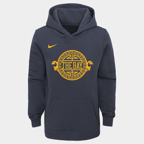 Youth Golden State Warriors 2018 City Edition Pullover Hoodie Youth Golden State Warriors 2018 City Edition Pullover Hoodie