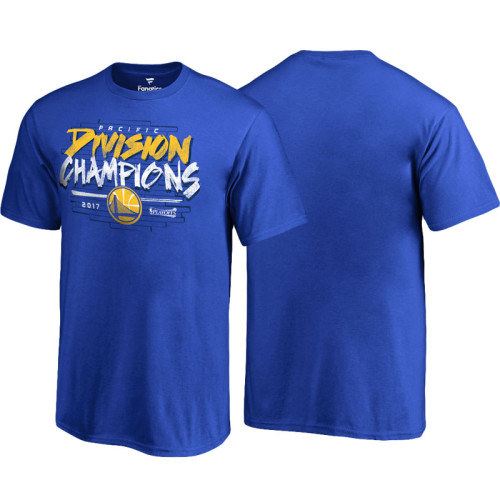 Youth Golden State Warriors Royal 2017 Pacific Division Champions T-Shirt Youth Golden State Warriors Royal 2017 Pacific Division Champions T-Shirt