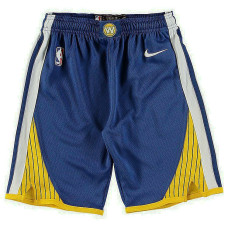 Youth Golden State Warriors Royal Gold Icon Edition Swingman Basketball Shorts