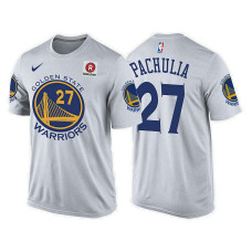 Zaza Pachulia Golden State Warriors #27 Association White T-Shirt